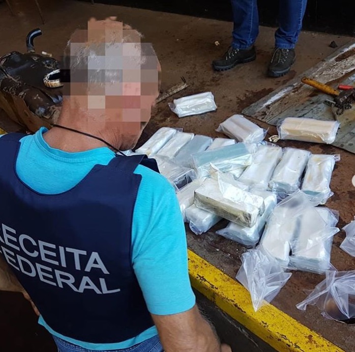 Analistas-Tributários atuam na apreensão de 24kg de cocaína em Santa Rosa/RS